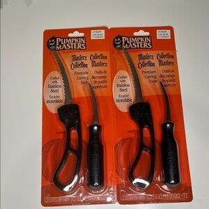Pumpkin Masters Carving Tools with Black Handles
